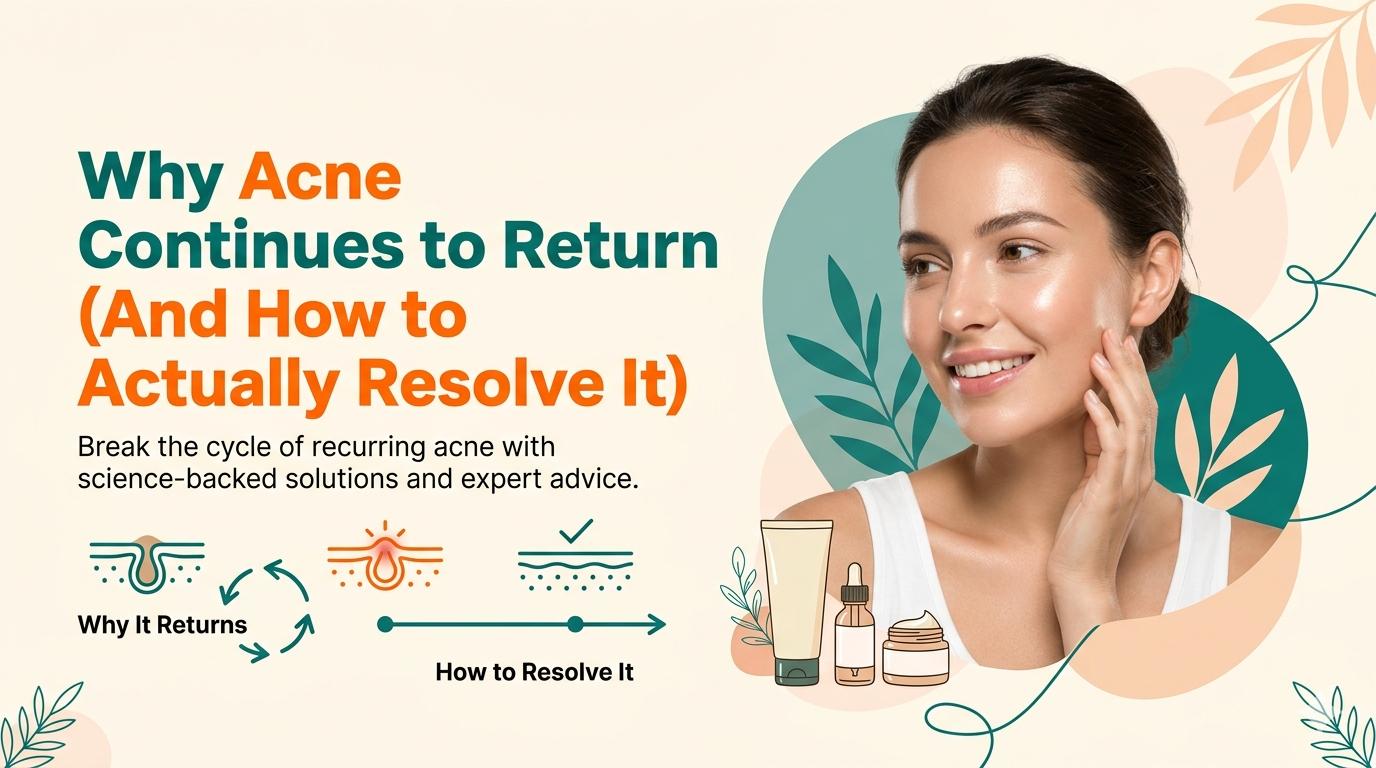 Why Acne Continues to Return (And How to Actually Resolve It)